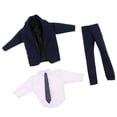 thumbnail image 1 of Ropa de negocios para muñeca perfecl 3Pcs Azul 20-30cm, 1 of 8