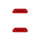 thumbnail image 1 of Speravity Pegatinas para puerta de coche, 4 Uds., marca de advertencia de seguridad Universal, cinta reflectante abierta, pegatina para casco de rojo 2piezas Speravity CBP103017, 1 of 5