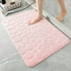 thumbnail image 1 of Juego De Alfombras Para Baño, Tapete De Baño De Espuma Suave Y Absorbente, Funda Para Tapa De Inodoro, Base Antideslizante, Lavable a Máquina, Tapete De Baño De Secado Rápido, 1 of 9