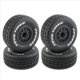 thumbnail image 2 of 8 Uds 112Mm 1/10 NeumáTicos de CamióN de Recorrido Corto Rueda con HexáGono de 12Mm para Coche Slash Arrma SENTON VKAR 10SC RC, 2 of 5