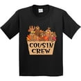 thumbnail image 3 of Inktastic Cousin Crew Cute Turkey Family Youth T-Shirt, 3 of 5