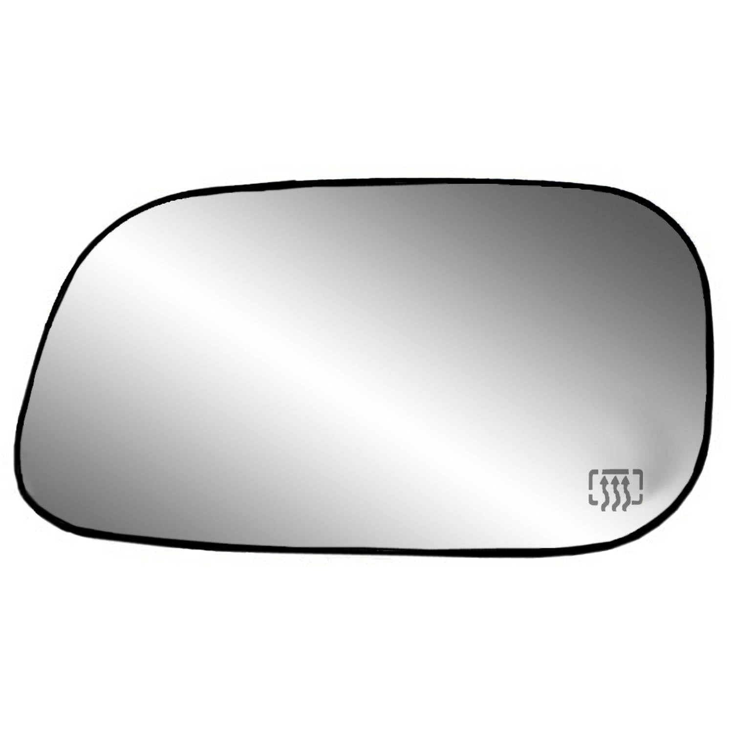 33252 Fit System Driver Side Heated Mirror Glass w/ backing plate, Chrysler Aspen 0709, Dodge