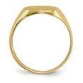 thumbnail image 2 of 14k Yellow Gold 12x10.5mm Signet Ring, 2 of 9