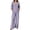 03-Purple, variant on Gealkoca 2 Piece Sets for Women Casual Summer Travel Vacation Outfits Women Gradient Ombre Print 2 Piece Matching Set V Neck Long Sleeve Top Wide Leg Linen Pants Summer Casual Lounge Outfit