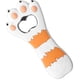 thumbnail image 3 of Abridor de botellas magnético con forma de pata de gato para amantes de la cerveza. A rayas blancas. ¡Apto para el frigorífico! Diversión felina en 3D, 3 of 5