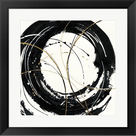 Great Art Now Circular Web by Chris Paschke Framed Wall Art 20"W x 20"H