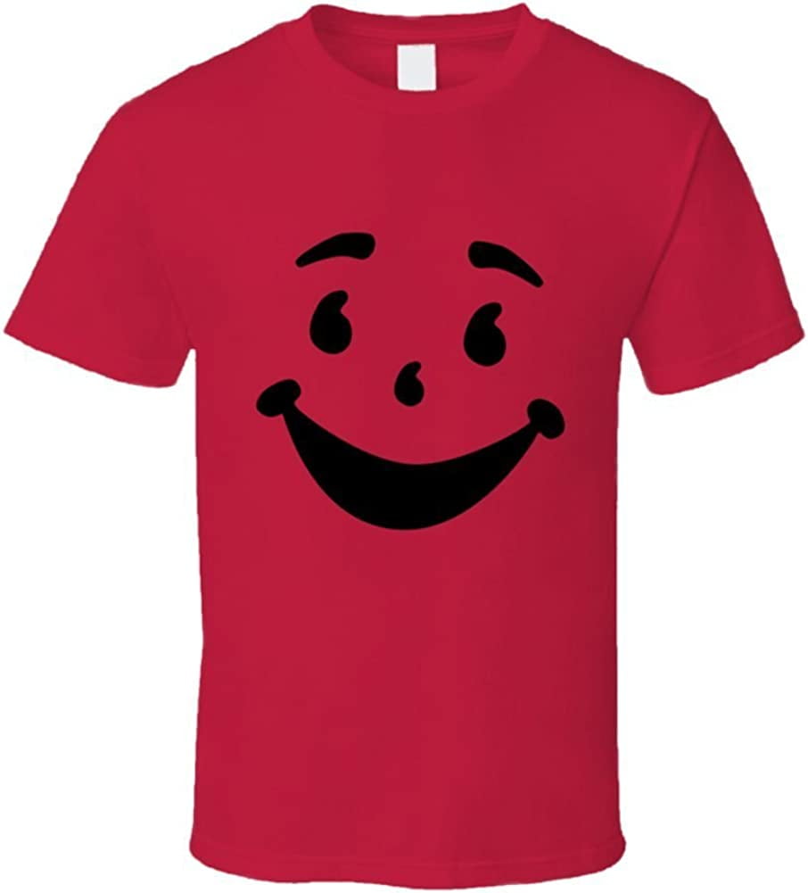 ZUM Kool Aid Man Face Smile Face T Shirt Red - Walmart.com