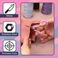 thumbnail image 3 of JubileeYarn Classic Embroidery Scissor - 1x Pink, 1x Transluscent Blue, 1x Translucent Red - 3 Total Scissors, 3 of 7