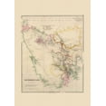 thumbnail image 2 of Arrowsmith 18x24 Gold Ornate Wood Framed with Double Matting Museum Art Print Titled - Australia Van Diemens Land Tasmania, 2 of 4