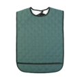 thumbnail image 1 of Bibs for adults to eat, bibs for the elderly, practical, easy to wear, protective apron for the elderly, Green S, 1 of 5