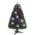 thumbnail image 5 of Costway Árbol de Navidad Artificial de Fibra Óptica Preiluminado de 90 cm con Luces Led Multicolores, 5 of 5