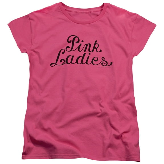 Grease - Pink Ladies Logo - Women's Short Sleeve Shirt - Medium