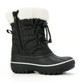 thumbnail image 5 of Nova Mountain Boys Girls Little Kids Winter Snow Boots NF-NFWB111-Black-13, 5 of 6