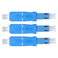 thumbnail image 1 of Adaptador de fibra óptica, 3 adaptadores de fibra óptica Convertidor de fibra óptica SC Maleto LC Adaptador hembra Respuesta rápida VoborMX herramienta, 1 of 8