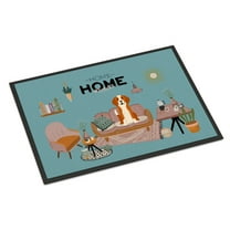 English Foxhound Sweet Home Indoor or Outdoor Mat 18x27 CK7955MAT