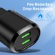 thumbnail image 5 of Enchufe de la UE 2 puertos Cargador USB 2.1A Teléfono de pared Tableta Cargador rápido (Negro), 5 of 7
