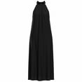 thumbnail image 4 of Miqool Women's Summer Ruffled Maxi Dress Halter Neck Sleeveless Flowy A-Line Long Casual Beach Vacation Dress with Pockets, 4 of 8