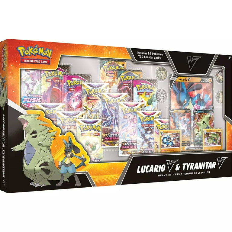 Pokemon knockout collection hotsell box tyranitar lucario