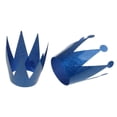 thumbnail image 4 of 6pcs Brillo Niños Princesa Príncipe Tiara Azul, 4 of 9