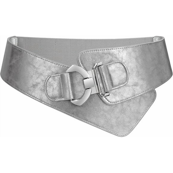 Wide Elastic Waist Belt Women Adjustable fashion Dress Belt