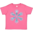 thumbnail image 3 of Inktastic Icy Blue Winter Snowflake Boys or Girls Toddler T-Shirt, 3 of 5