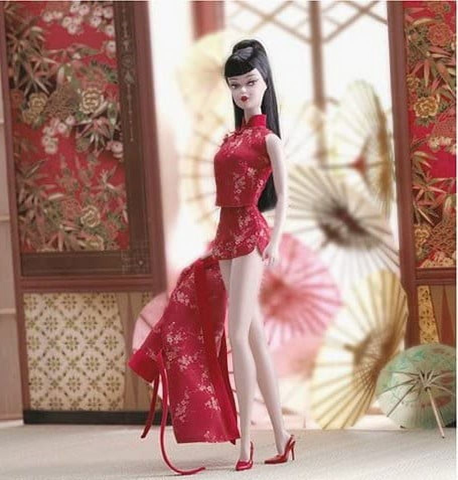 Chinoiserie Red Moon Barbie Doll Silkstone Barbie Fashion Model Collection BFMC