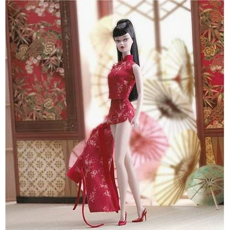 Silkstone Barbie Chinoiserie Red Moon (2004)