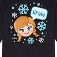 thumbnail image 3 of Disney Emoji - Sis Lil Anna - Toddler And Youth Long Sleeve Graphic T-Shirt, 3 of 5