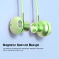 thumbnail image 4 of Neckband Headphone, Memory Card Playback RGB Backlight IPX5 Waterproof LED Power Display Magnetic Earbuds Headset  for Sports, 4 of 6