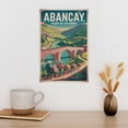 thumbnail image 3 of Vintage City Travel Poster of Abancay Peru with Andes Slopes And Peaceful Views Print Poster, 3 of 8