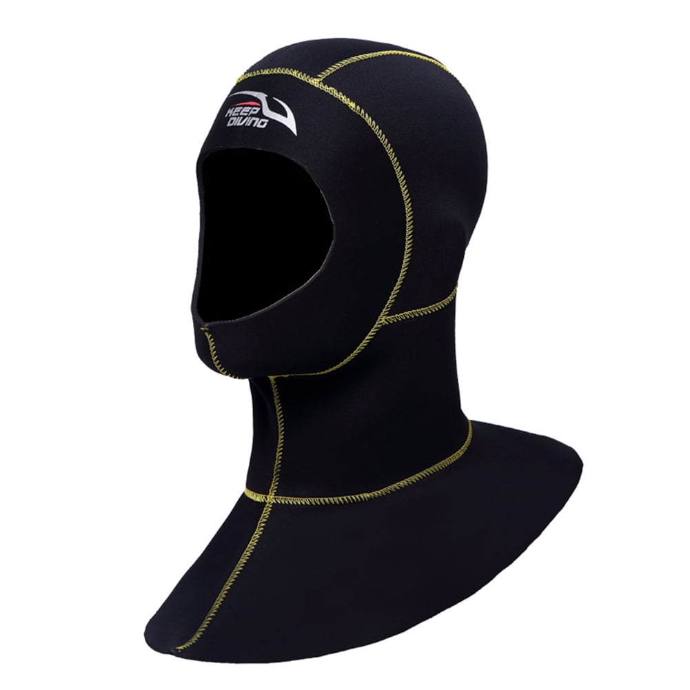 Floepx 3MM Neoprene Scuba Diving Hood with Shoulder Wetsuit Hood