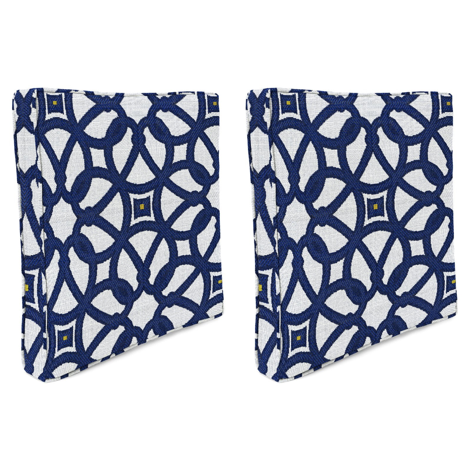 Jordan Manufacturing Sunbrella 20 x 20 in. Cushion - Luxe Indigo - Set