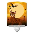 thumbnail image 1 of Carolines Treasures BB4459CNL Halloween Toyger Cat Ceramic Night Light, 1 of 1