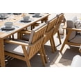 thumbnail image 6 of Laguna 16 Piece Wood Outdoor Patio Furniture Combination Set in Eucalyptus, 6 of 10