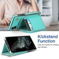 thumbnail image 3 of Funda tipo cartera para iPhone XS Max con tarjetero y correa para el hombro para mujer, 3 of 5