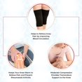 thumbnail image 4 of SNUG360 Wool Knee Warmers - Soft & Breathable Knee Sleeves, Helps Improve Blood Circulation & Relieve Knee Pain (Small (1 Pair), Black), 4 of 5