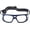 Navy Blue, variant on Sports Goggles for Men and Women Protective Shock Resistant Lens Windproof Fogproof for Basketball Football Transparent White