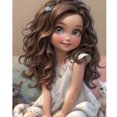 thumbnail image 1 of (A4661) Resina La Serie Personajes Diamantes 40*50CM, 1 of 9