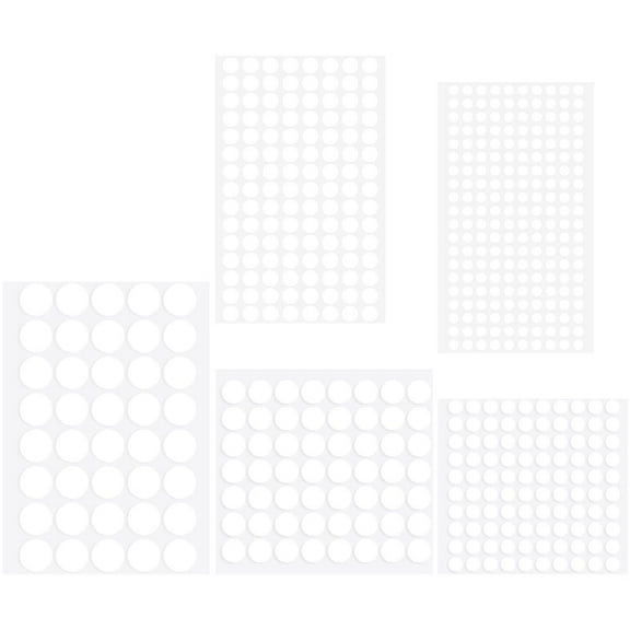 1 Box 1016Pcs 8 Sheets 4 Sizes Double Sided Sticky Foam Dots 3D Craft Foam Adhesive Birthday Party Accessories