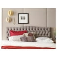 thumbnail image 2 of Elle Decor Celeste King Size Headboard Brown Weave, 2 of 6