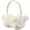 White, variant on Fluffy Ear Muff for Women Plush Earmuffs Kids Winter Earmuffs Girls Boys Cold Weather Ear Warmer