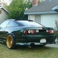 thumbnail image 2 of Spec-D Tuning Black 3PC Tail Lights + Center Trunk Piece Light Compatible with 1989-1994 Nissan 240SX S13 Hatchback, 2 of 3