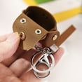 thumbnail image 5 of ZTTD Leather Car Key Case Wallet Key Holder Bag for Men Women Coin Purse, 5 of 5