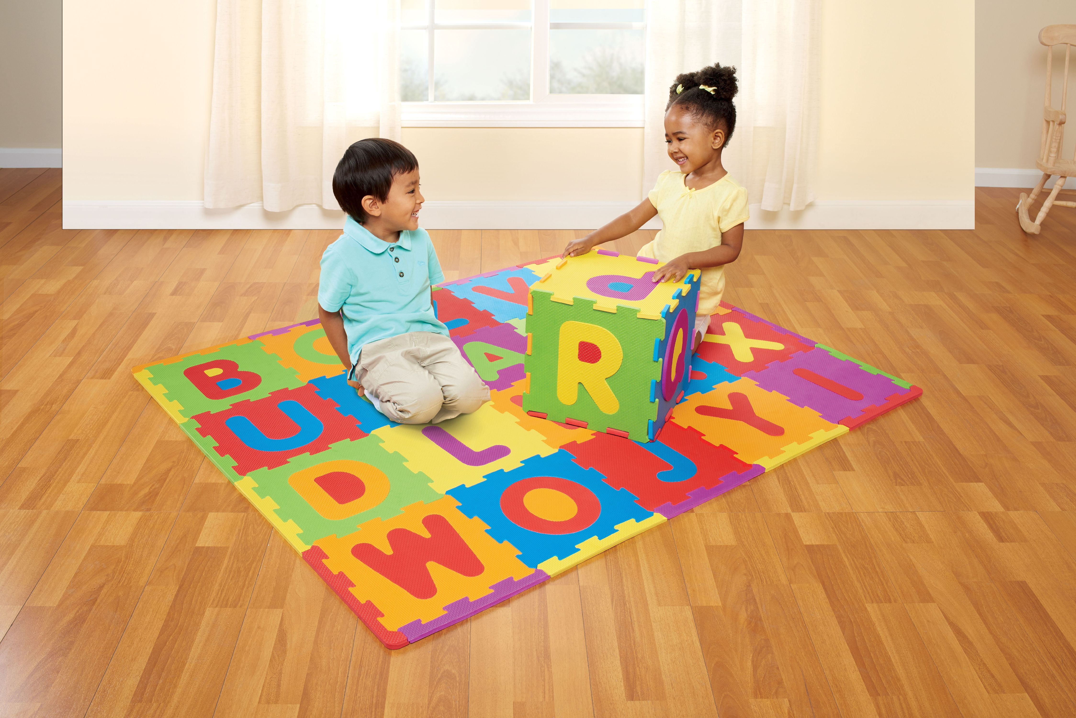 Creative Large Size Baby Child Alphabet Puzzle Set Foam English Educational Toy 