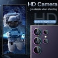 thumbnail image 3 of for Samsung Galaxy S26 Ultra Camera Lens Protector, 9H Tempered Glass Camera Cover Screen Protector Metal Individual Ring for Samsung Galaxy S26 Ultra, Multicolour, 3 of 6