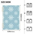 thumbnail image 2 of FORMRS 1-Subject Spiral Notebook 8" x 5" College Ruled 60 Refillable Sheet A5 Hard Cover, 2 Pack, Gray Snowflake, 2 of 7