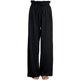 thumbnail image 3 of Sunloudy Pantalones casuales de pierna ancha para mujer, pantalones sueltos de longitud completa de cintura media atados de color sólido para damas, S / M / L / XL / XXL Sunloudy  S M L XL XXL, 3 of 7