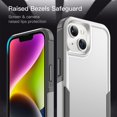 thumbnail image 5 of JETech Case for iPhone 14 Plus 6.7-Inch, Heavy Duty Dual-Layer Rugged Protection, Shockproof Protective Tough Phone Cover with Matte Back (White), 5 of 6