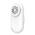thumbnail image 1 of 2x Mini ventilador de facial Clip recargable USB en cubierta de ejercicio Viajes Escudo facial Enfriador Aire acondicionado Ventilad, 1 of 8