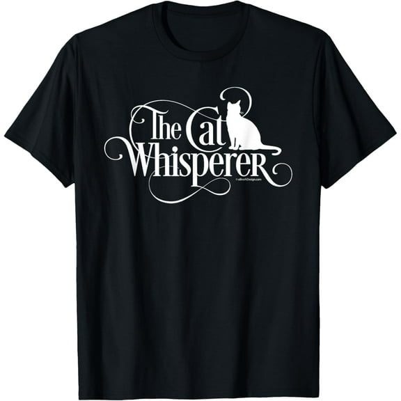 The Cat Whisperer - cat lover T-Shirt mens t shirt,black,women,funny,misfits,men,journey